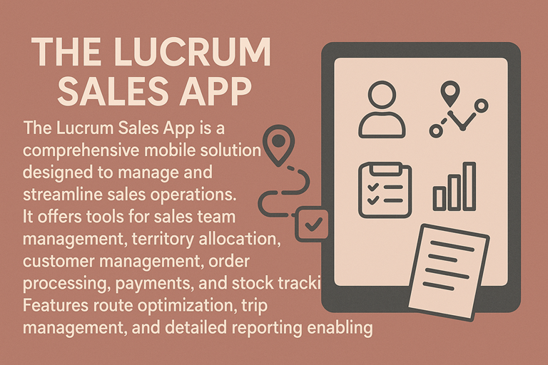 Lucrum Sales - Complete sales management solution