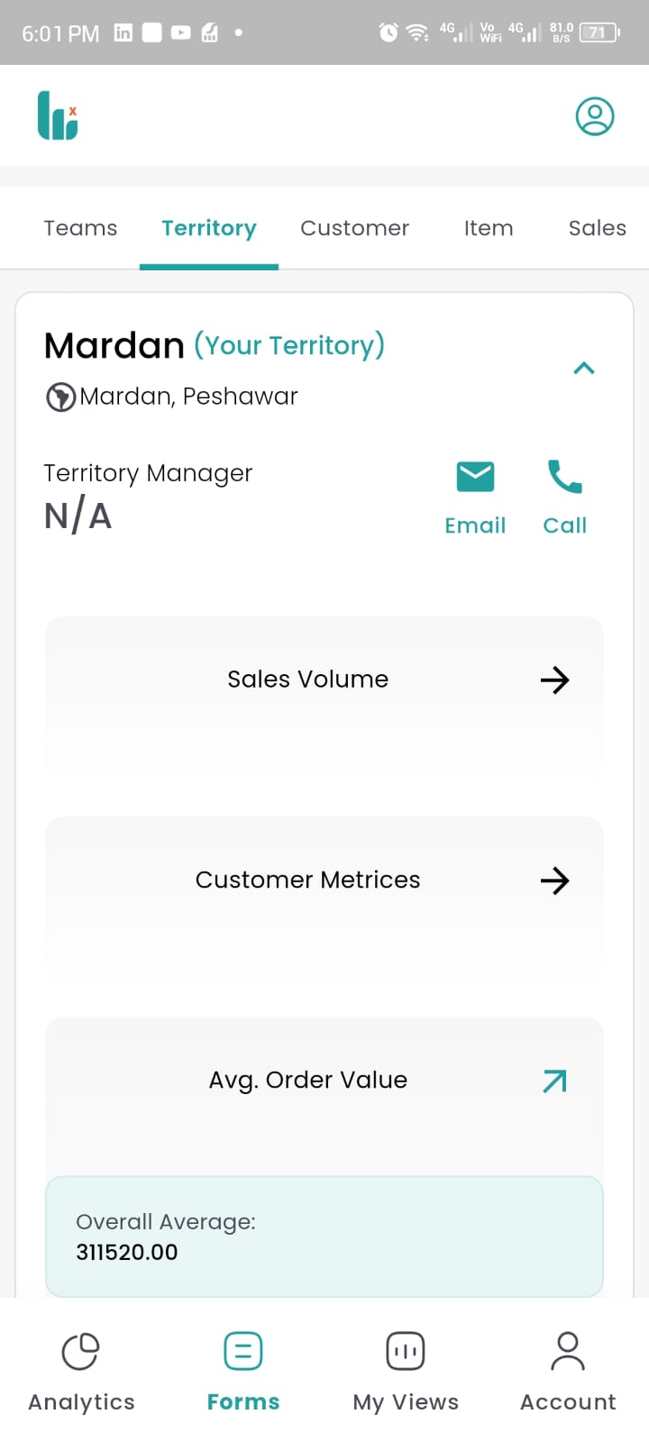 Territory Management